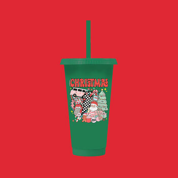 Red Christmas Cold Cup, 2 of 9