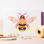 Mandala Bee Cross Stitch Kit, thumbnail 1 of 6