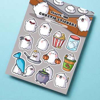 Ghost Sticker Sheet | Cute Stickers, 5 of 5