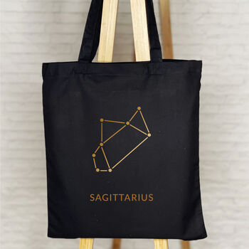 Zodiac Constellations Star Sign Tote Bag, 3 of 5