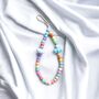 Pastel Cloud Beaded Phone Charm, thumbnail 1 of 4