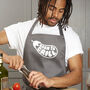Born To Grill Father's Day BBQ Apron, thumbnail 4 of 7