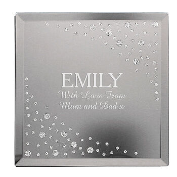 Personalised Diamante Trinket Box With Name, 6 of 10