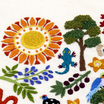 African Savanna, Hand Embroidery Kit, 4 of 12