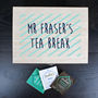 Personalised Teachers Tea Box Filled With Tea, thumbnail 1 of 3