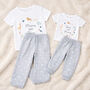 Personalised Mother's Day Mummy And Me Matching Pyjamas Animals, thumbnail 4 of 5