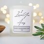 Personalised 'I Love You' Soy Wax Scented Candle, thumbnail 1 of 10