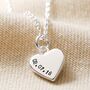Personalised Vermeil Heart Necklace, thumbnail 6 of 11