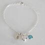 Sterling Silver 16th Birthday Bracelet, thumbnail 3 of 6