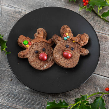 Luxury Rudolph Biscuits Gift Box, 3 of 9