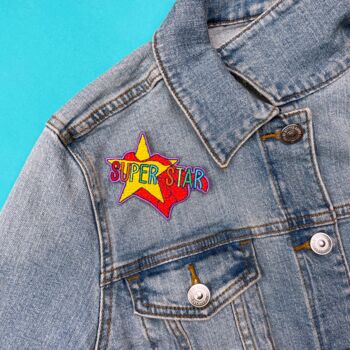 Super Star Sew On Patch, 3 of 3