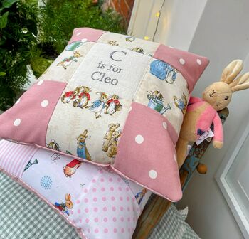 Peter Rabbit© Alphabet Cushion, 9 of 9