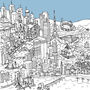 Personalised Melbourne Print, thumbnail 2 of 10