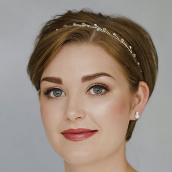 Simple Wedding Headband Or Hairvine Amy, 3 of 8