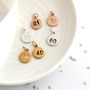 Sterling Silver, Rose Gold Or Gold Vermeil Number Charm, thumbnail 4 of 6