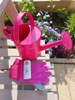 Pink Children's Gardening Gift With Flower Seeds, 2 of 8