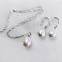 Baroque Pearl Pendant On Sterling Silver Chain, thumbnail 8 of 8