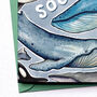 Get Whale Soon Get Well Soon Card, thumbnail 3 of 5