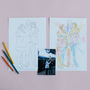 Personalised Colour In Family Portrait Print, thumbnail 8 of 12