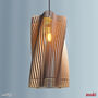Zooki 27 'Aurvandil' Wooden Pendant Light, thumbnail 4 of 10