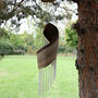 Handmade Natural Coconut Leaf Wind Chime, thumbnail 4 of 7