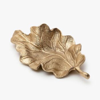 Handmade Gold Leaf Jewellery Trinket Dish, 5 of 6