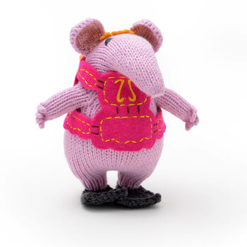 Hand Knitted Clangers Soft Toys, 5 of 6
