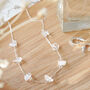 925 Sterling Silver Raw Quartz Stone Crystal Necklace, thumbnail 2 of 4