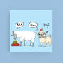 'Baa Hmm Pug' Christmas Cards, thumbnail 1 of 2