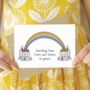 Sending Love Rainbow Card, thumbnail 1 of 7