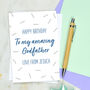 Godfather Birthday Card, thumbnail 2 of 3