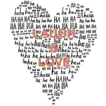 Personalised Laugh And Love Print, 5 of 7