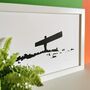 The Angel Of The North Lino Framed Print, thumbnail 3 of 4