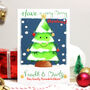 Personalised Festive Tree Christmas Card, thumbnail 2 of 10
