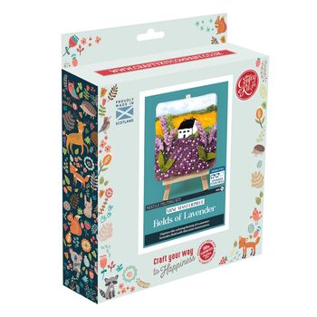 Mini Masterpieces: Fields Of Lavender Needle Felt Kit, 3 of 4