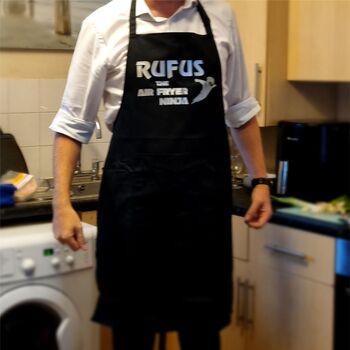 Personalised Apron Air Fryer Ninja, 2 of 3