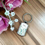 Personalised Floral Bee Keyring, thumbnail 5 of 5