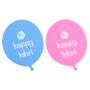 Happy Lohri Balloons 10pk Pink And Blue, thumbnail 1 of 2