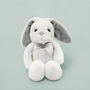 Personalised Bunny And Woodland Swaddles Baby Gift Set, thumbnail 3 of 7