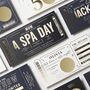Personalised Spa Day Voucher For Mum Gold Foil, thumbnail 9 of 9