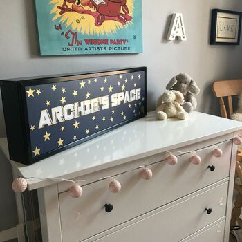 Personalised Hidden Planets Children's Space Lightbox, 7 of 7