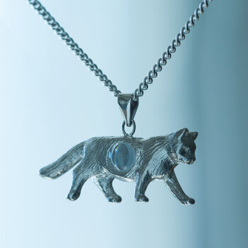 Personalised Cat Hidden Photo Necklace In Sterling Silver, 6 of 10