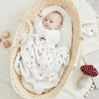 Woodland Baby Blanket And Comforter Gift Set, 2 of 12