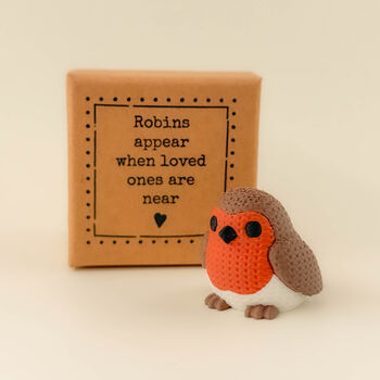 Robins Appear Tiny Little Gifts Bobbin Robin, 4 of 4