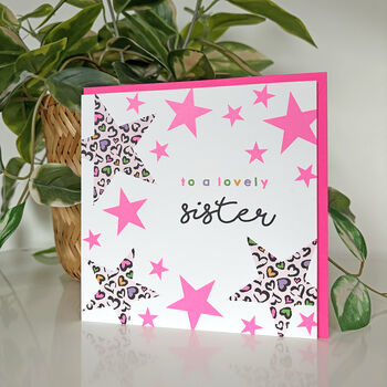 Leopard Love Stars Birthday Card, 12 of 12