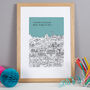 Personalised Leicester Graduation Gift Print, thumbnail 8 of 9