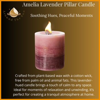 Lochside Lavender : Candle And Crystal Agate Set, 4 of 4