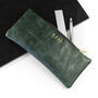 Monogrammed Luxury Leather Pencil Case, thumbnail 9 of 12