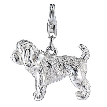 Cockapoo Sterling Silver Jewellery Charm, 3 of 8