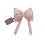 Medium Luxury Christmas Bow Pink Blush Velvet, thumbnail 2 of 4